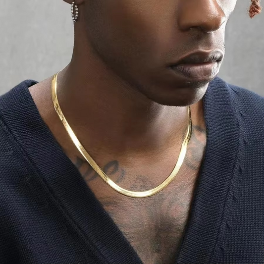 Snake Chain Golden 4mm