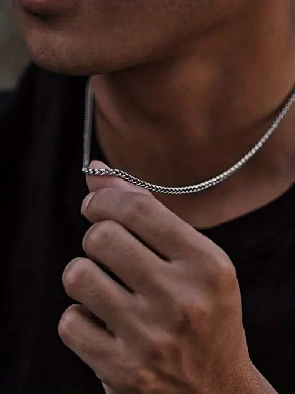 Wheat Chain – Silver Tone